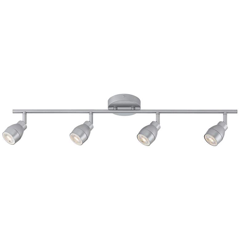 Image 1 Pro Track 4-Light Silver LED Track Fixture