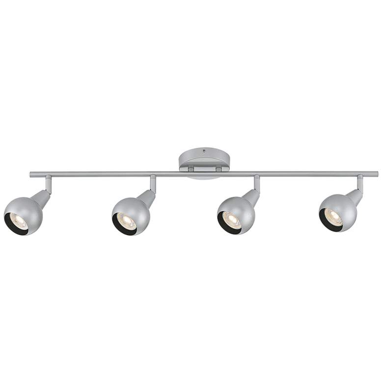 Image 1 Pro Track&#174; 4-Light Silver LED Track Fixture