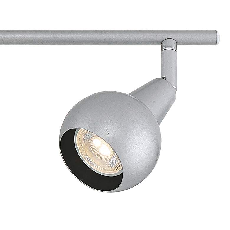 Image 2 Pro Track® 4-Light Silver LED Track Fixture more views