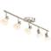 Pro Track® 5-Light Frosted Glass LED Track Light Kit