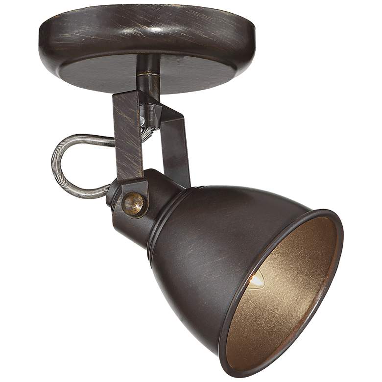 Image 2 Pro Track&#174; Abby 1-Light Bronze Wall or Ceiling Track Fixture
