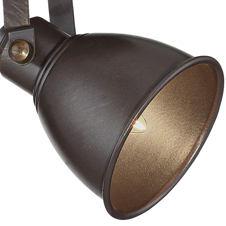Image 3 Pro Track&#174; Abby 1-Light Bronze Wall or Ceiling Track Fixture more views