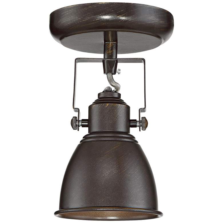 Image 6 Pro Track&#174; Abby 1-Light Bronze Wall or Ceiling Track Fixture more views