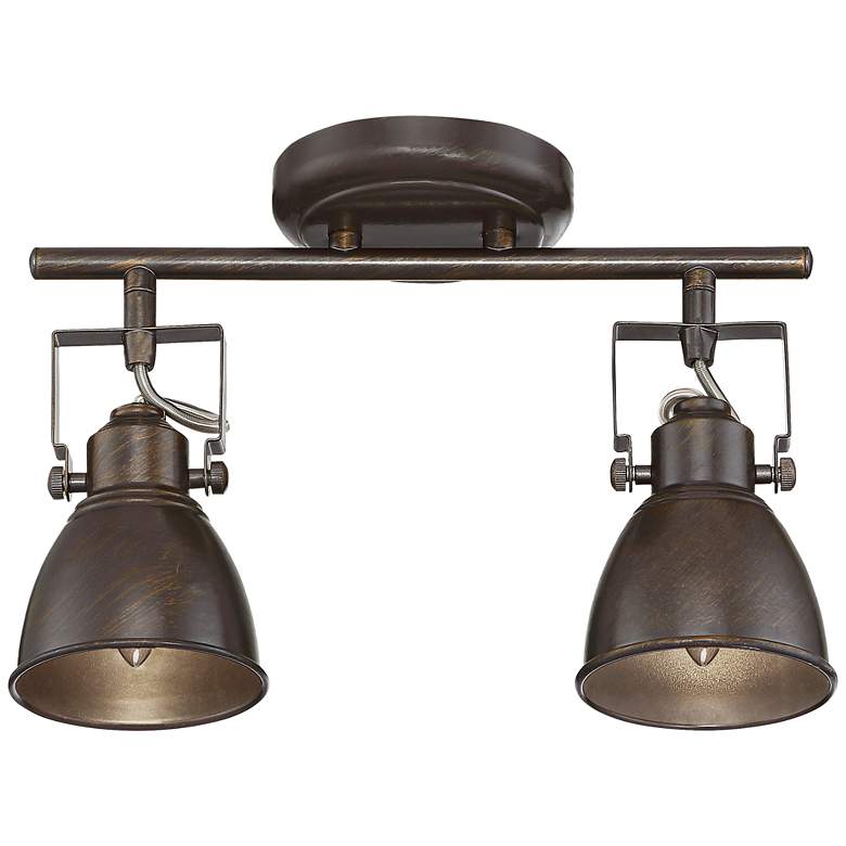 Image 2 Pro Track&#174; Abby 2-Light Bronze ceiling or wall Track Fixture