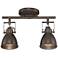 Pro Track® Abby 2-Light Bronze ceiling or wall Track Fixture