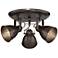 Pro Track® Abby 3-Light Bronze ceiling or wall Track Fixture