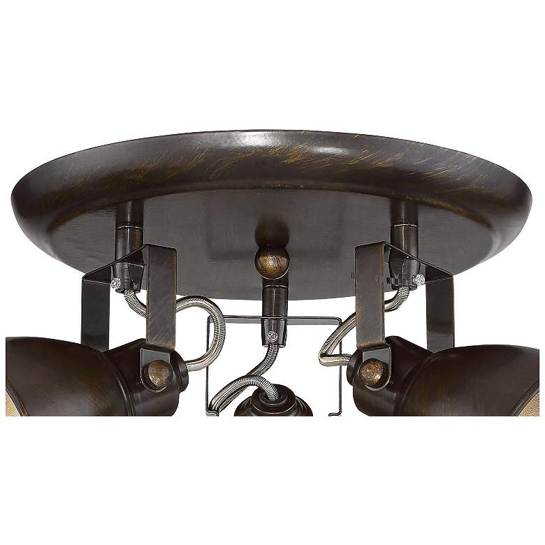 Image 4 Pro Track&#174; Abby 3-Light Bronze ceiling or wall Track Fixture more views