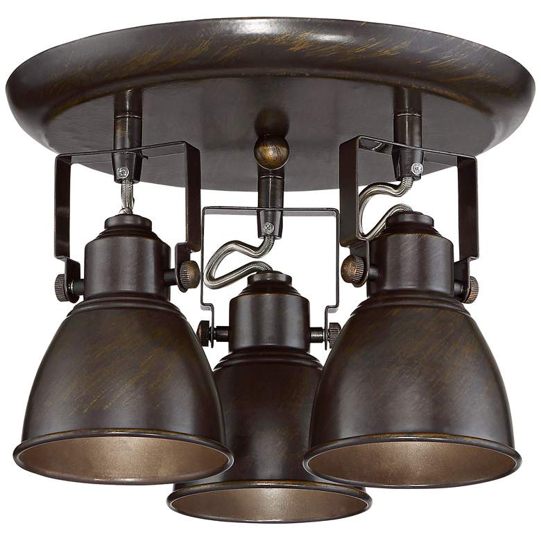 Image 6 Pro Track&#174; Abby 3-Light Bronze ceiling or wall Track Fixture more views