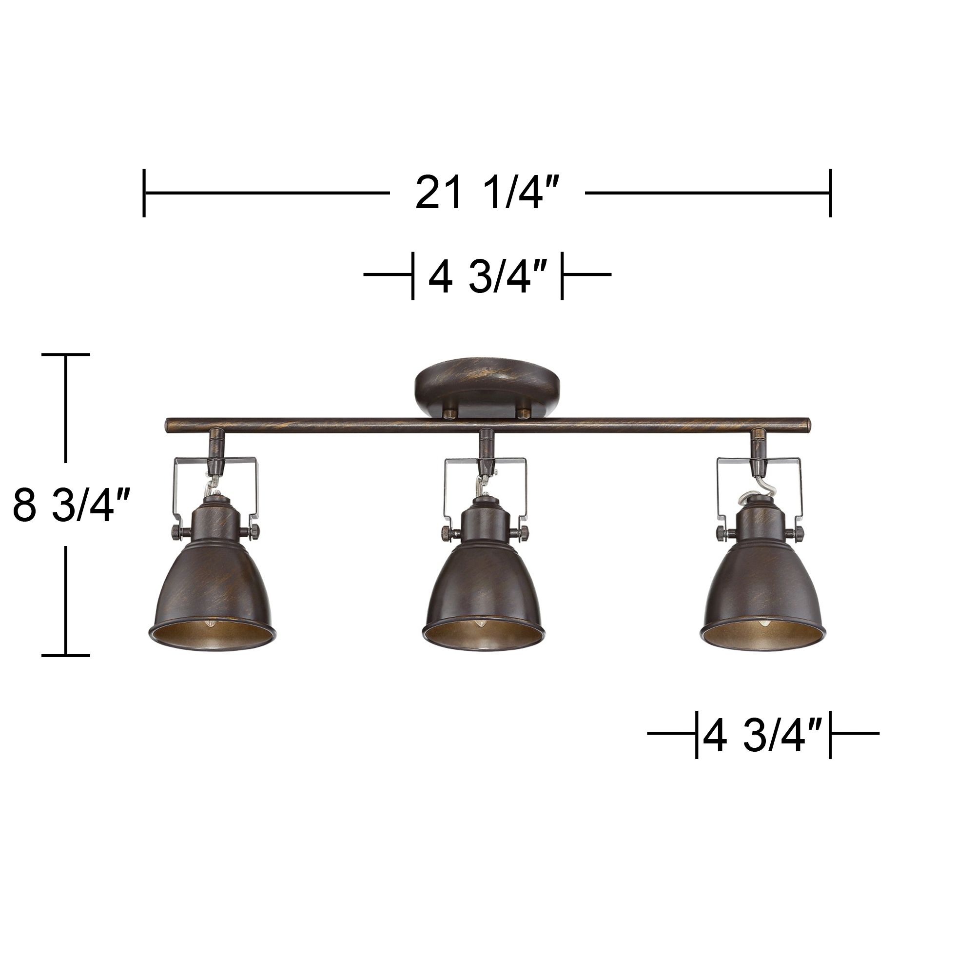 farm style track lighting