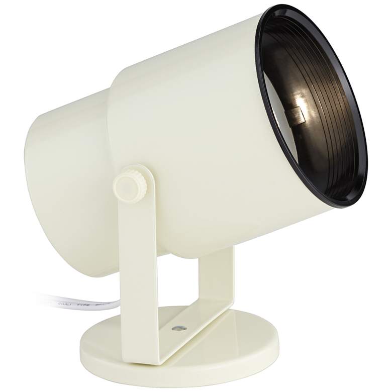 Image 1 Pro Track Almond White 8" High BR20 LED Accent Uplight