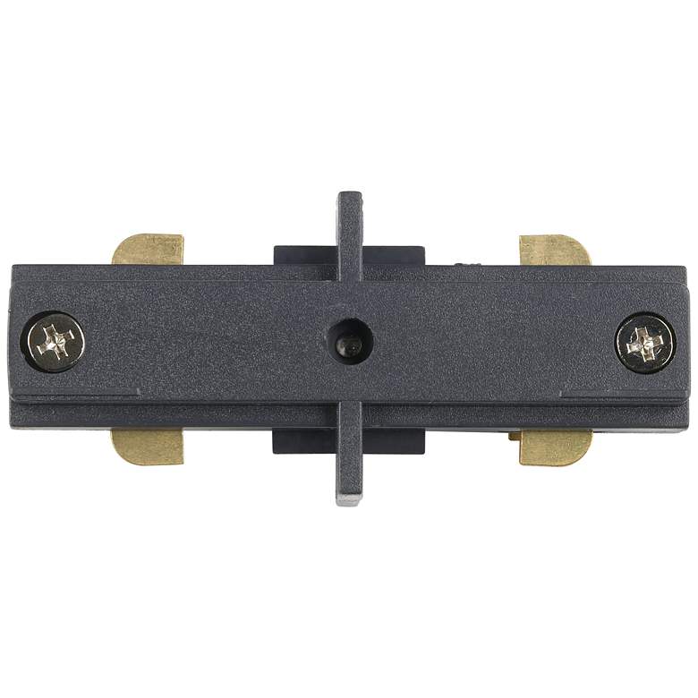 Image 1 Pro Track Arnold Black Mini-Connector for Halo Track Lighting Systems