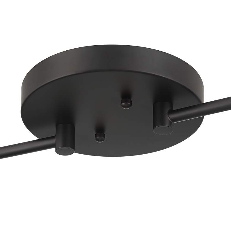 Image 4 Pro Track Ascend 31 1/4" Wide 6-Light Black S-Wave LED Track Fixture more views