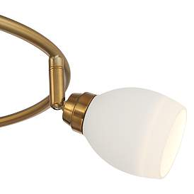 Image4 of Pro Track Ascend 6-Light Gold S-Wave LED Track Fixture more views