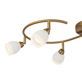 Image5 of Pro Track Ascend 6-Light Gold S-Wave LED Track Fixture more views