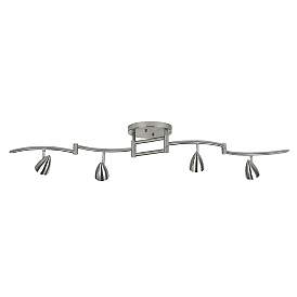 Image2 of Pro Track Axel Adjustable Swing Arm 4-Light LED Track Light Fixture