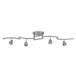 Pro Track Axel Adjustable Swing Arm 4-Light LED Track Light Fixture