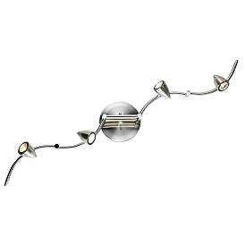 Image3 of Pro Track Axel Adjustable Swing Arm 4-Light LED Track Light Fixture more views