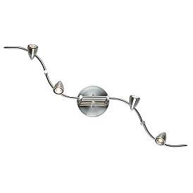 Image5 of Pro Track Axel Adjustable Swing Arm 4-Light LED Track Light Fixture more views