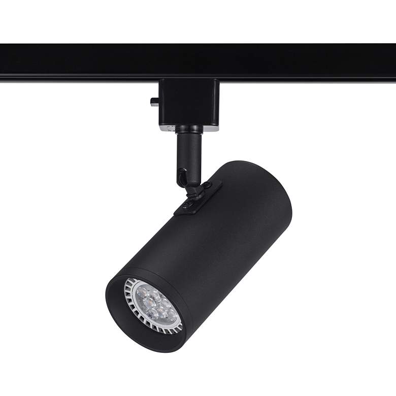 Image 2 Pro Track Black 8.5 Watt LED Cylinder Lightolier System Track Head more views