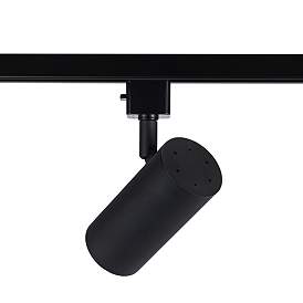 Image3 of Pro Track Black 8.5 Watt LED Cylinder Lightolier System Track Head more views