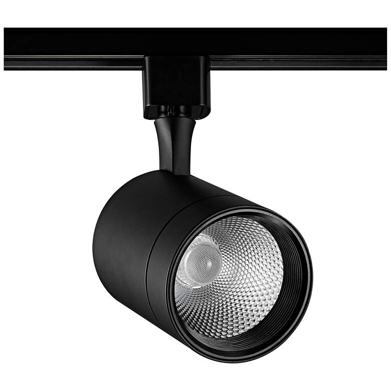 Image 1 Pro Track Black Finish 15 Watt Dimmable LED Track Head