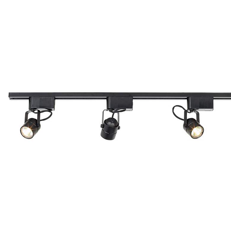 Image 5 Pro Track® Black Watt 3-Light Linear Track Kit For Wall or Ceiling more views