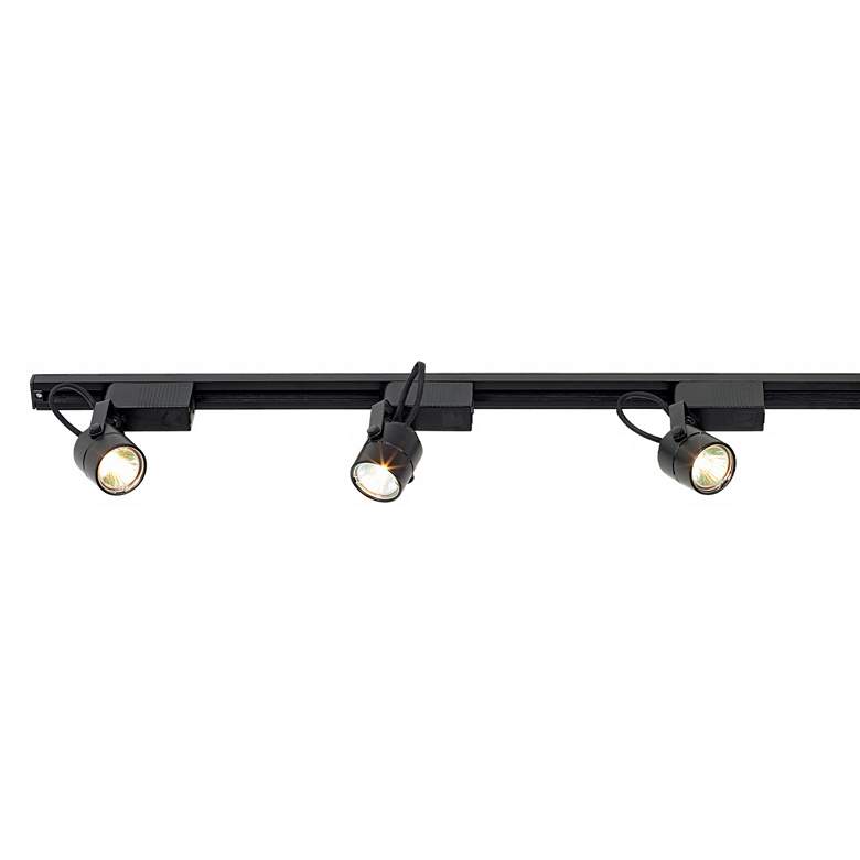Image 6 Pro Track® Black Watt 3-Light Linear Track Kit For Wall or Ceiling more views