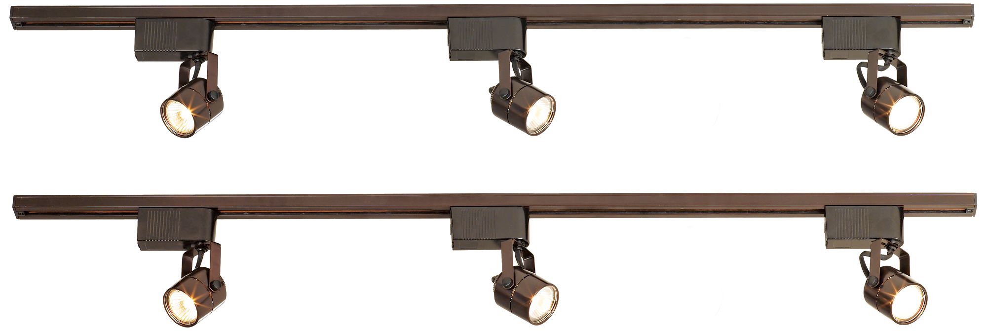 8 light track light