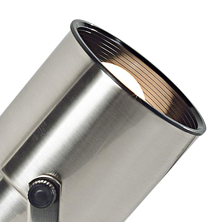 Image 4 Pro Track Brushed Nickel 8" High Accent Uplight more views
