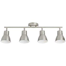 Image4 of Pro Track Brushed Steel 27.5" Wide LED Track Kit Fixture more views