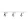 Pro Track® Brushed Steel  Three Lights Track Kit For Wall or Ceiling