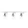 Pro Track® Brushed Steel Three Lights Track Kit For Wall or Ceiling