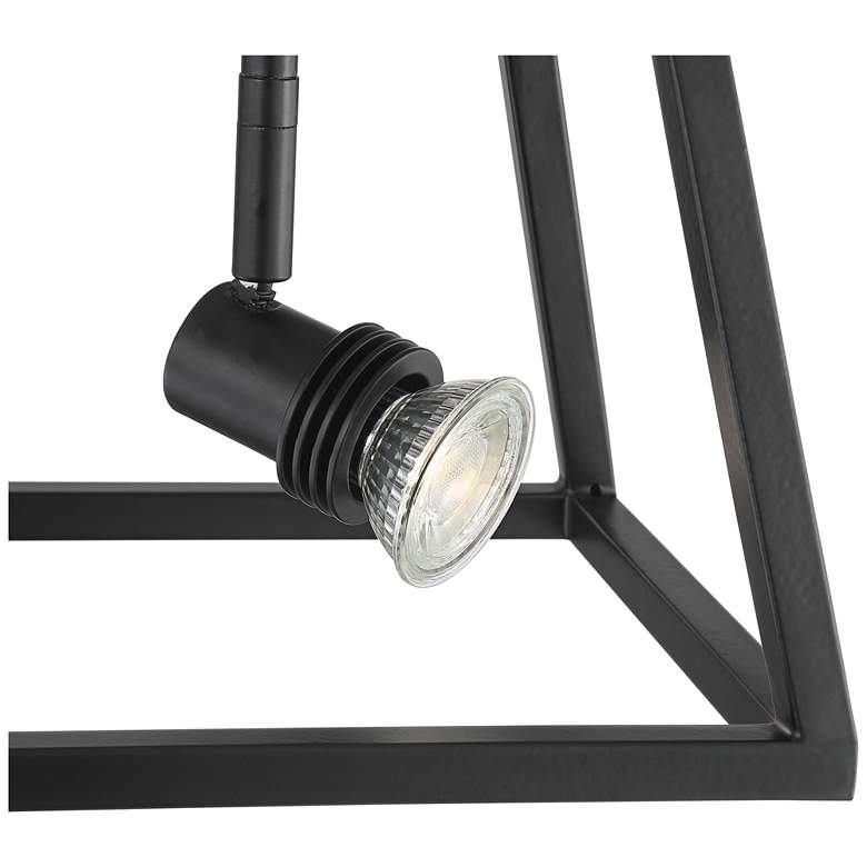 Image 3 Pro Track Carmel Flat Black Cage 4-Light LED Track Fixture more views