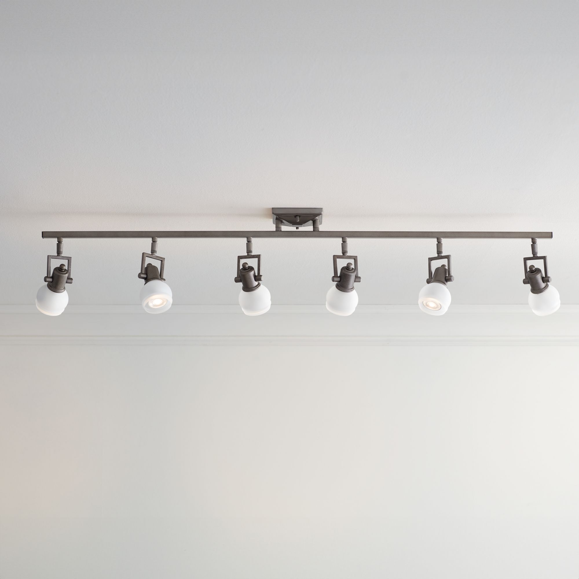 six light track lighting