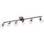 Pro Track Chace 50" Wide 6-Light Track Style Ceiling Light in scene