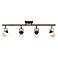 Pro Track® Chace Pewter 4-Light Track Fixture