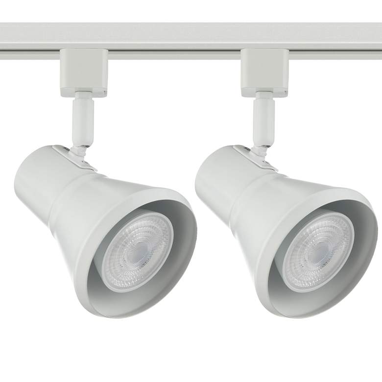 Image 2 Pro Track Daris 4-Light White LED Floating Canopy Track Kit more views