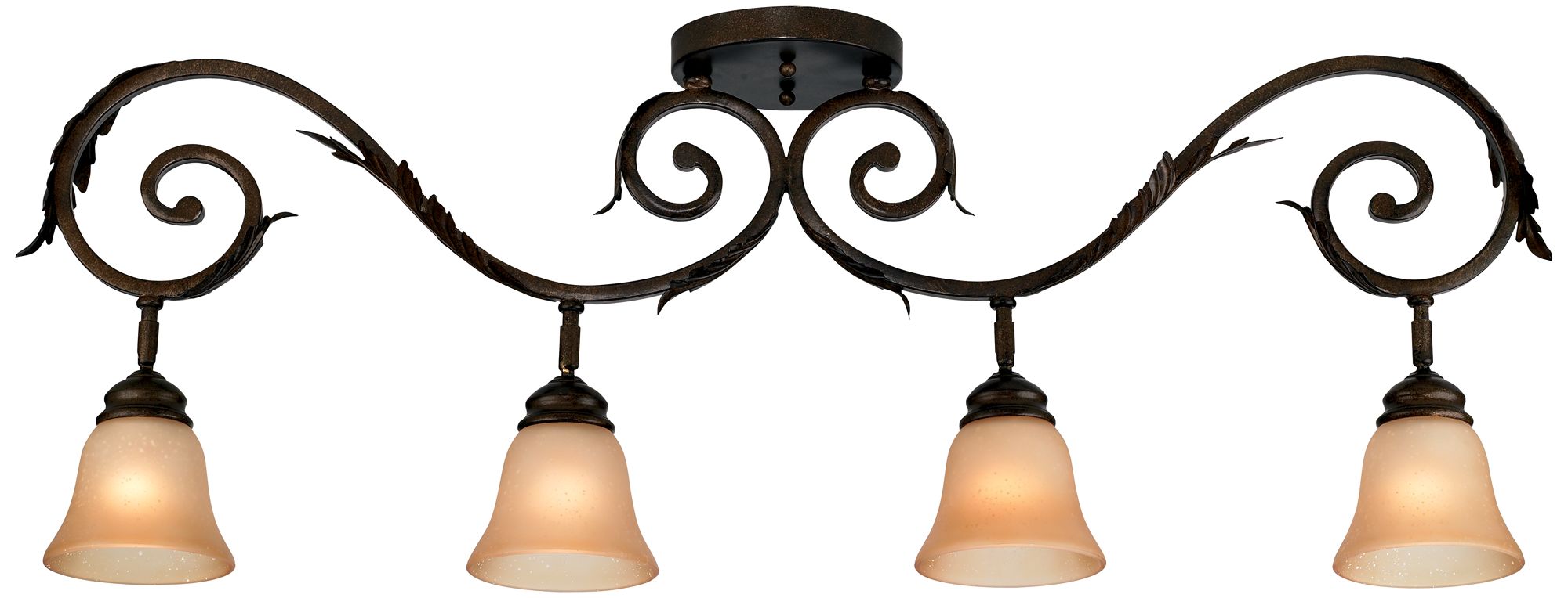 amber track lighting