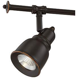 Image3 of Pro Track® Denise 4-Light Bronze 6.5W LED Track Fixture more views