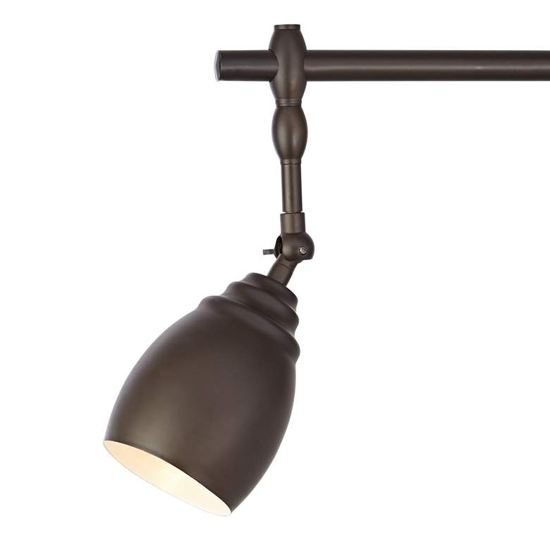 Image 3 Pro Track Elm Park 4-Light Oiled Rubbed Bronze ceiling or wall Track kit more views