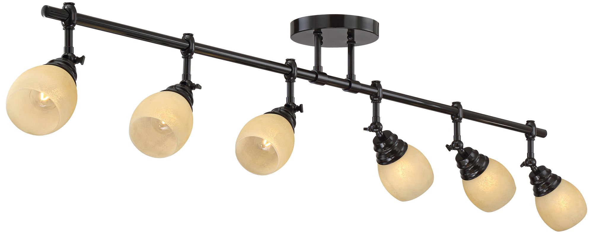 6 foot bronze track lighting