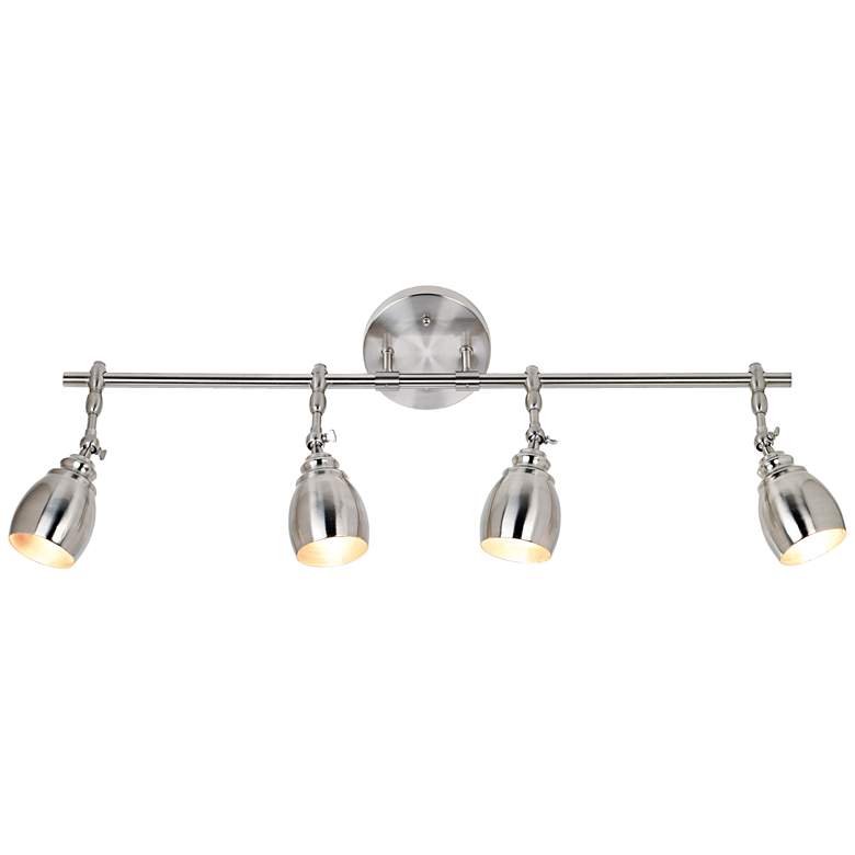 Image 5 Pro Track&#174; Elm Park Brushed Nickel 4-Light ceiling or wall Track Kit more views