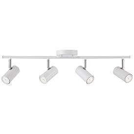 Image2 of Pro Track Galena 27 7/8" Wide 4-Light Matte White LED Track Fixture