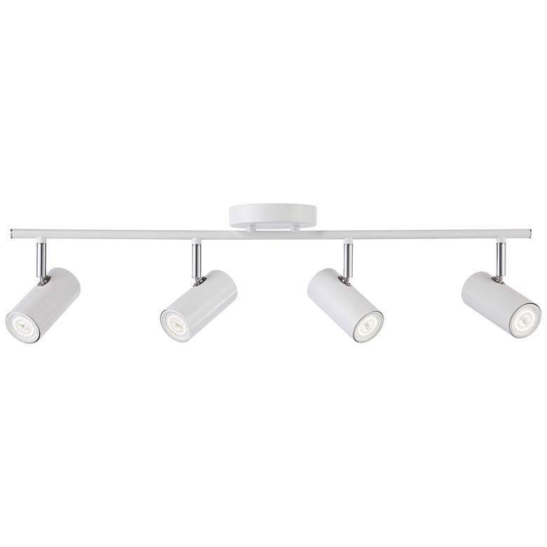 Image 2 Pro Track Galena 27 7/8 inch Wide 4-Light Matte White LED Track Fixture