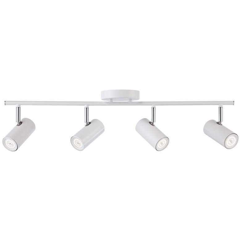 Image 2 Pro Track Galena 28" Wide 4-Light Matte White LED Track Light Fixture