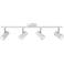 Pro Track Galena 28" Wide 4-Light Matte White LED Track Light Fixture