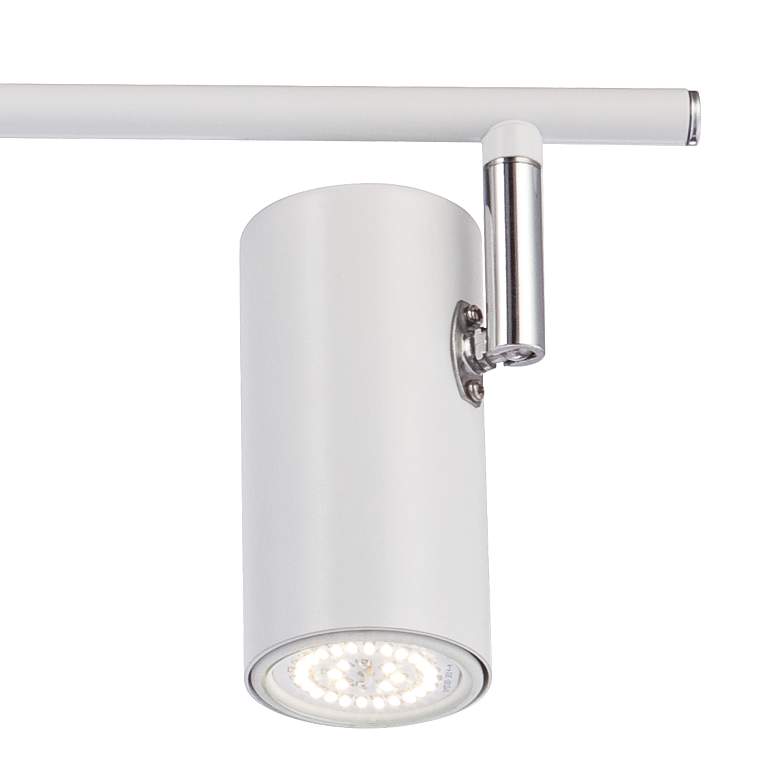 Image 3 Pro Track Galena 28" Wide 4-Light Matte White LED Track Light Fixture more views