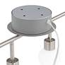 Thumbnail4 of Pro Track Globe Nickel 4-Light Plug-In Track Light Fixture with LED Bulbs more views