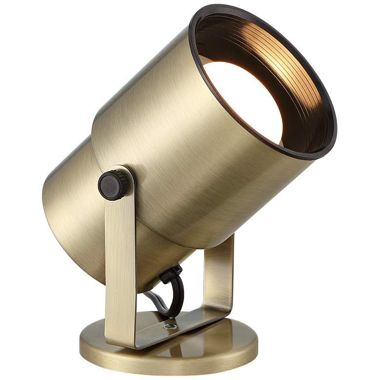 Image 1 Pro Track Gold 8" High Adjustable Accent Uplight