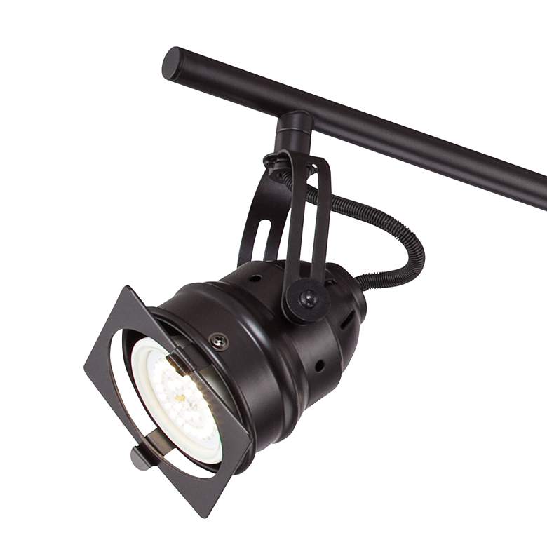 Image 3 Pro Track Hamilton 23 1/4 inch 4-Light Swing Arm Bronze LED Track Fixture more views